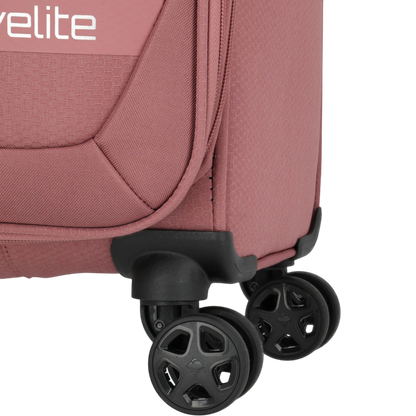 Travelite Kick Off 4-Rollen-Trolley L erw. 78 cm -Rose