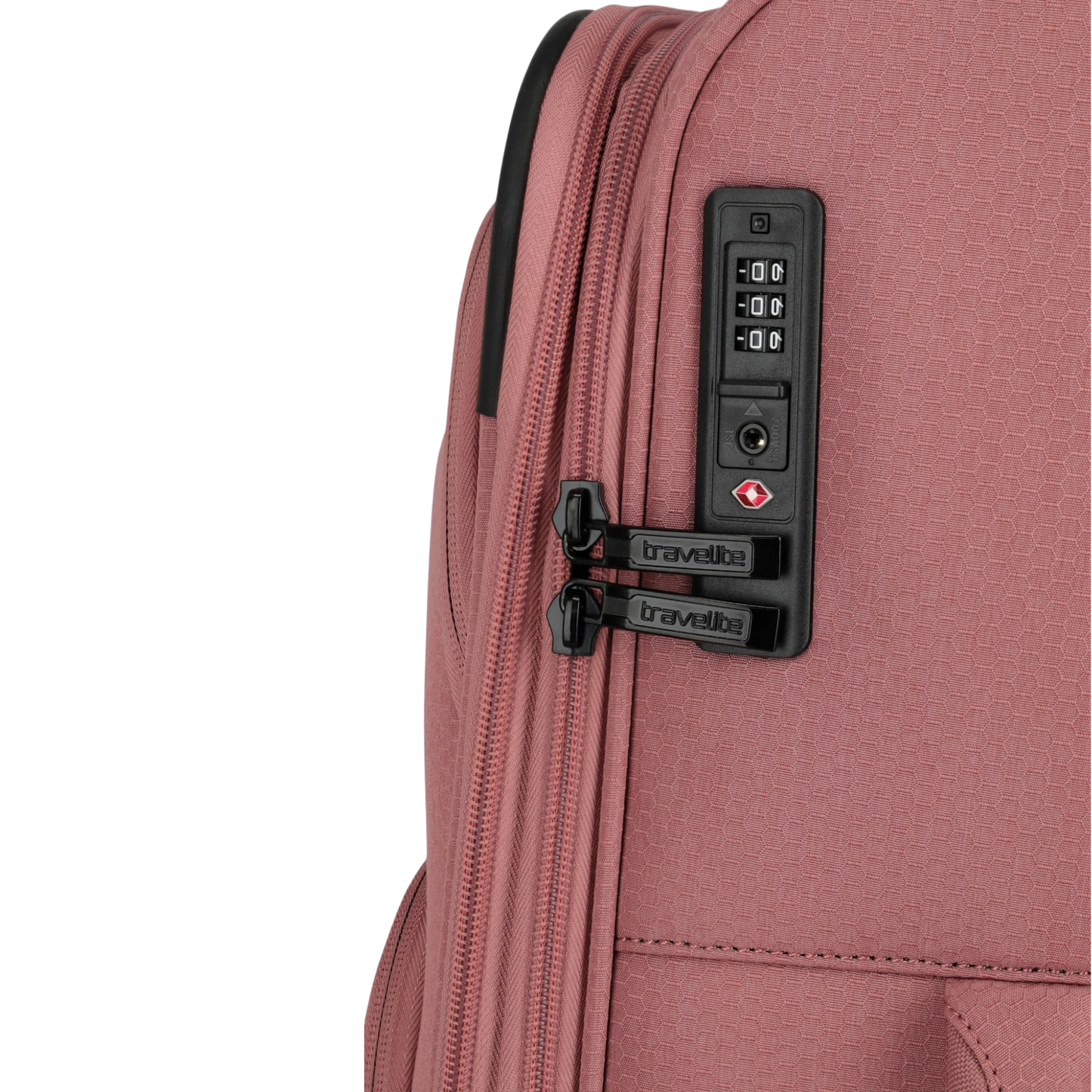 Travelite Kick Off 4-Rollen-Trolley L erw. 78 cm -Rose