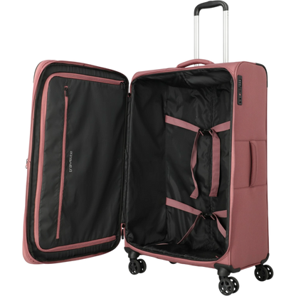 Travelite Kick Off 4-Rollen-Trolley L erw. 78 cm -Rose