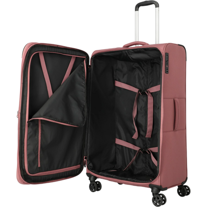 Travelite Kick Off 4-Rollen-Trolley L erw. 78 cm -Rose