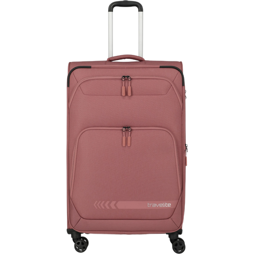 Travelite Kick Off 4-Rollen-Trolley L erw. 78 cm -Rose