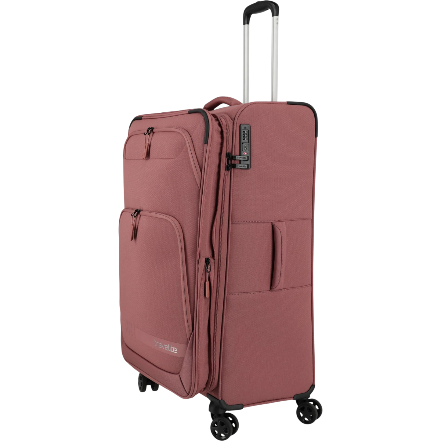 Travelite Kick Off 4-Rollen-Trolley L erw. 78 cm -Rose