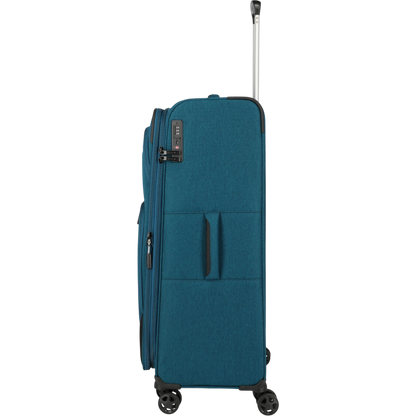 Travelite Kick Off 4-Rollen-Trolley L erw. 78 cm -Petrol