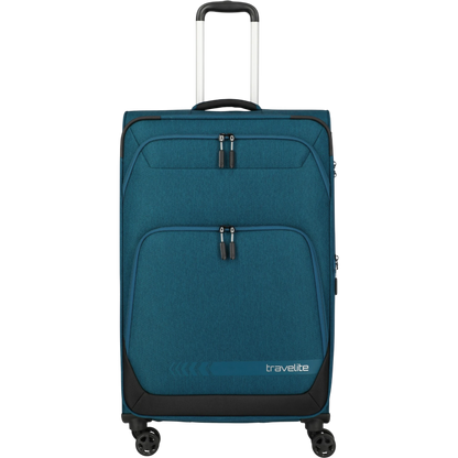 Travelite Kick Off 4-Rollen-Trolley L erw. 78 cm -Petrol