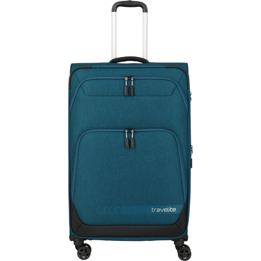 Travelite Kick Off 4-Rollen-Trolley L erw. 78 cm -Petrol