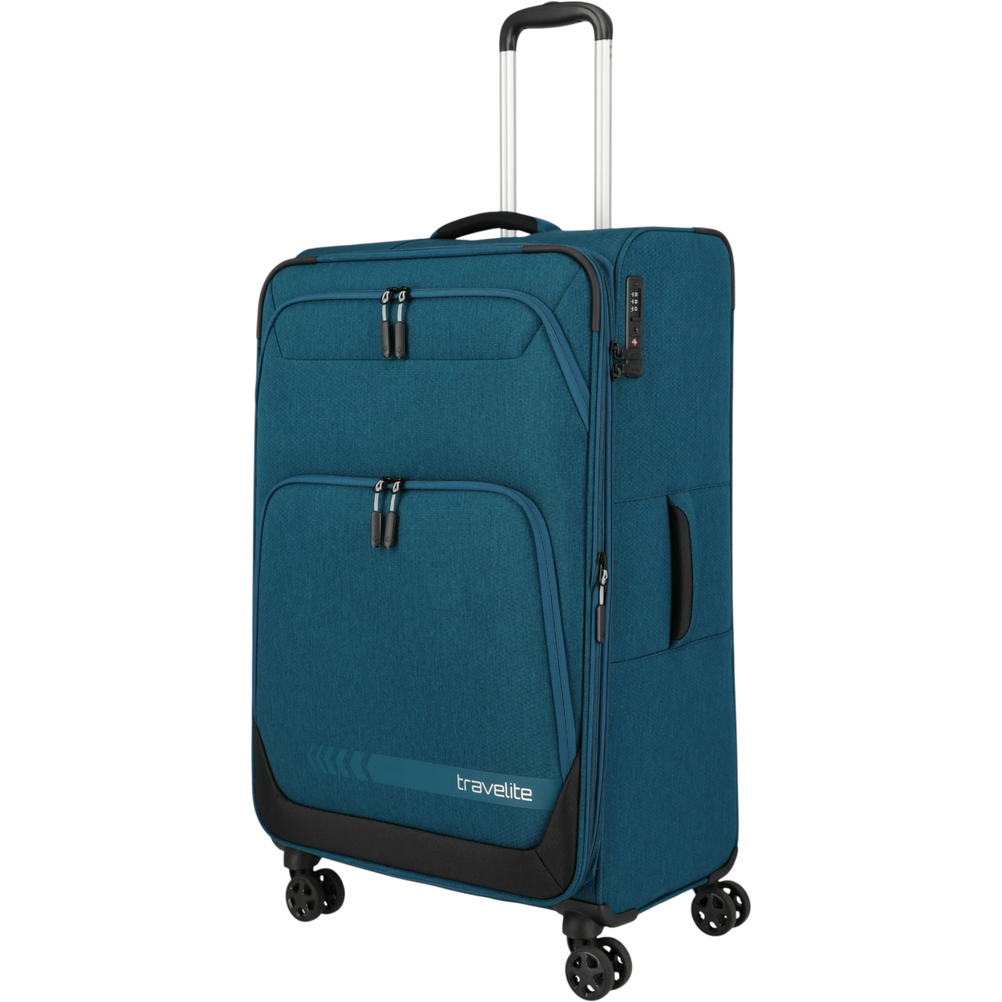 Travelite Kick Off 4-Rollen-Trolley L erw. 78 cm -Petrol
