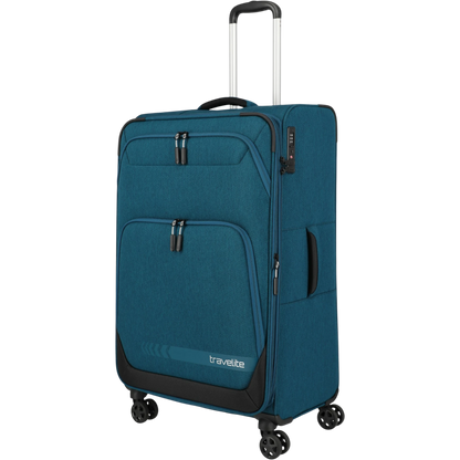 Travelite Kick Off 4-Rollen-Trolley L erw. 78 cm -Petrol