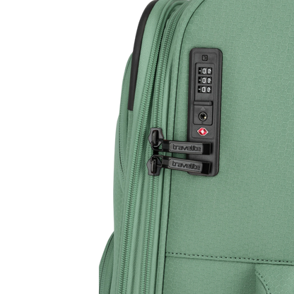Travelite Kick Off 4-Rollen-Trolley L erw. 78 cm -Salbei