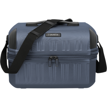Travelite Dynamiic Beauty Case 38 cm -Denimblue KOFFER-PLUS.COM