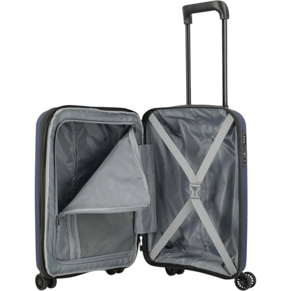 Travelite Skymate 4-Rollen-Kabinentrolley 55 cm -Marine KOFFER-PLUS.COM