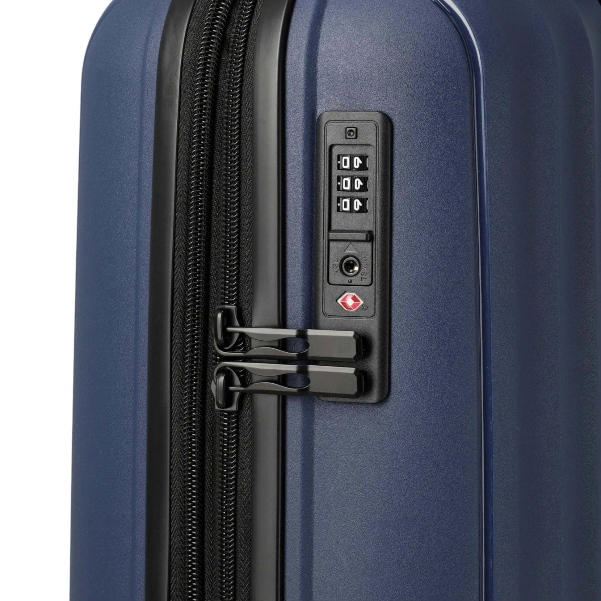 Travelite Skymate 4-Rollen-Kabinentrolley 55 cm -Marine KOFFER-PLUS.COM