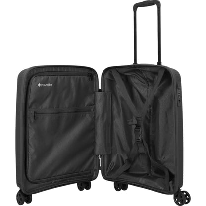 Travelite Air Stripe 4-Rollen-Bordtrolley S 55 cm -Black KOFFER-PLUS.COM