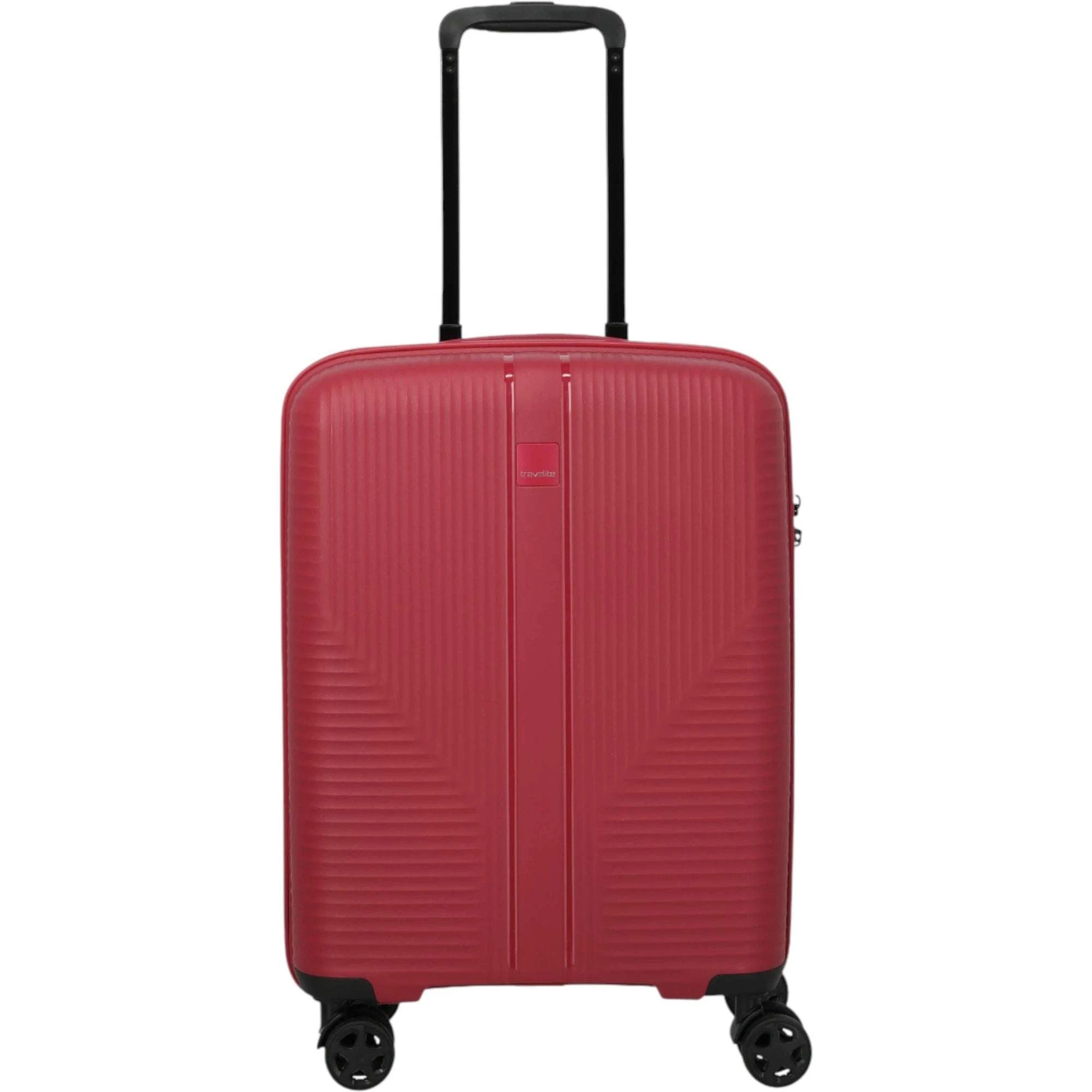 Travelite Air Stripe 4-Rollen-Bordtrolley S 55 cm -Red KOFFER-PLUS.COM