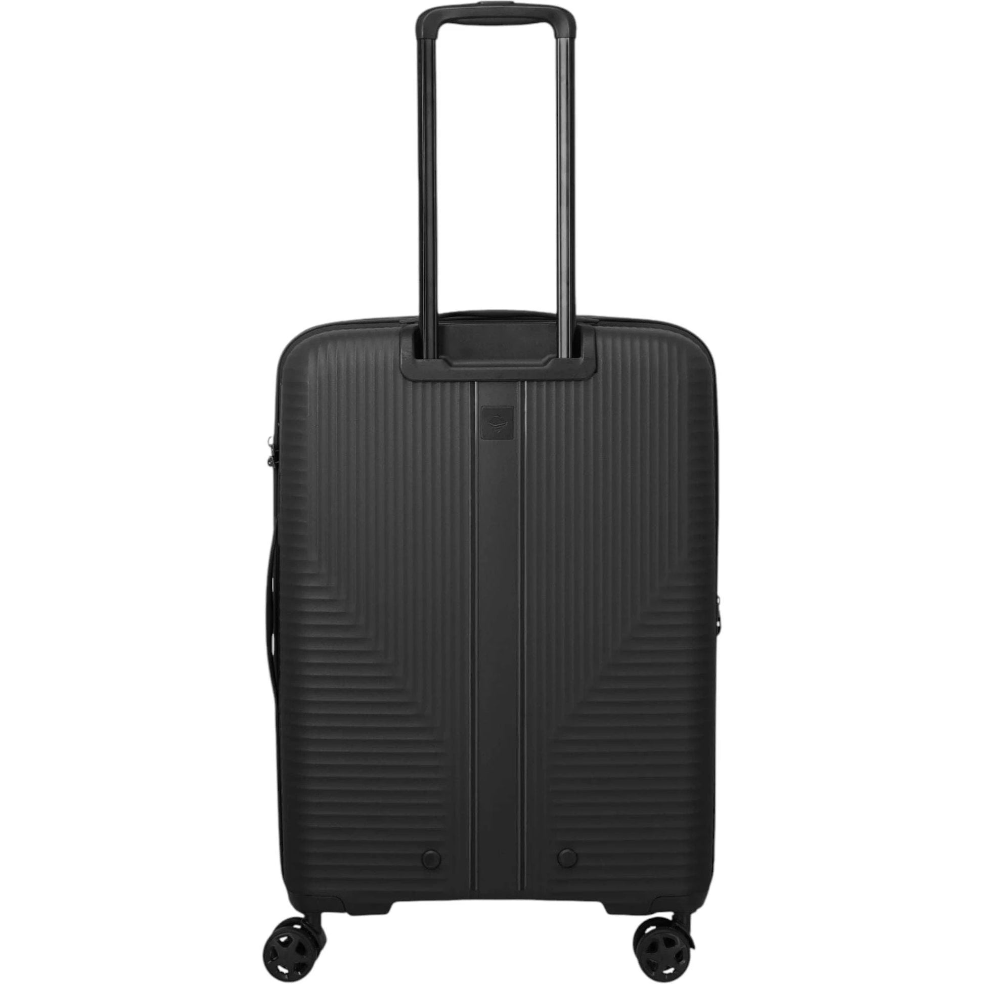 Travelite Air Stripe 4-Rollen-Koffer M erweiterbar 66 cm -Black KOFFER-PLUS.COM