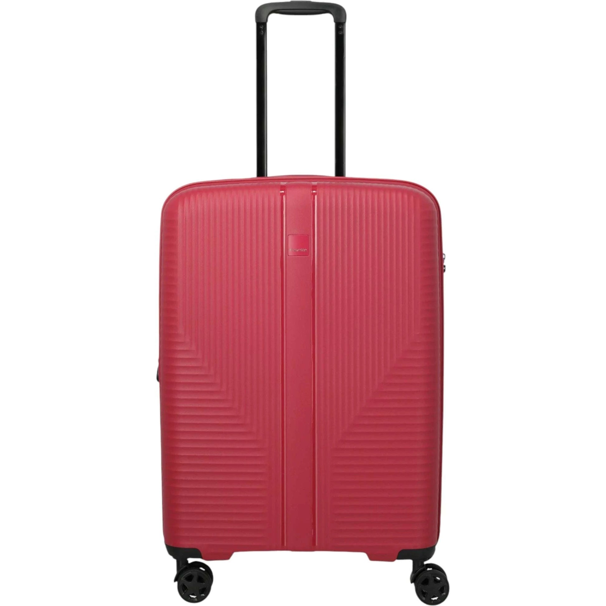 Travelite Air Stripe 4-Rollen-Koffer M erweiterbar 66 cm -Red KOFFER-PLUS.COM
