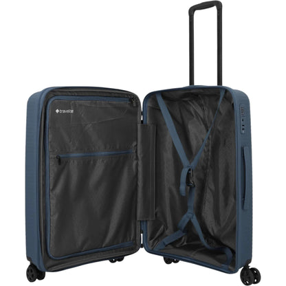 Travelite Air Stripe 4-Rollen-Koffer M erweiterbar 66 cm -Navy KOFFER-PLUS.COM
