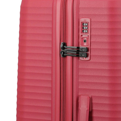 Travelite Air Stripe 4-Rollen-Koffer L 77 cm -Red KOFFER-PLUS.COM