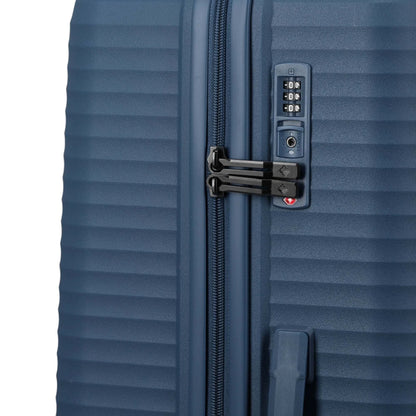 Travelite Air Stripe 4-Rollen-Koffer L 77 cm -Navy KOFFER-PLUS.COM