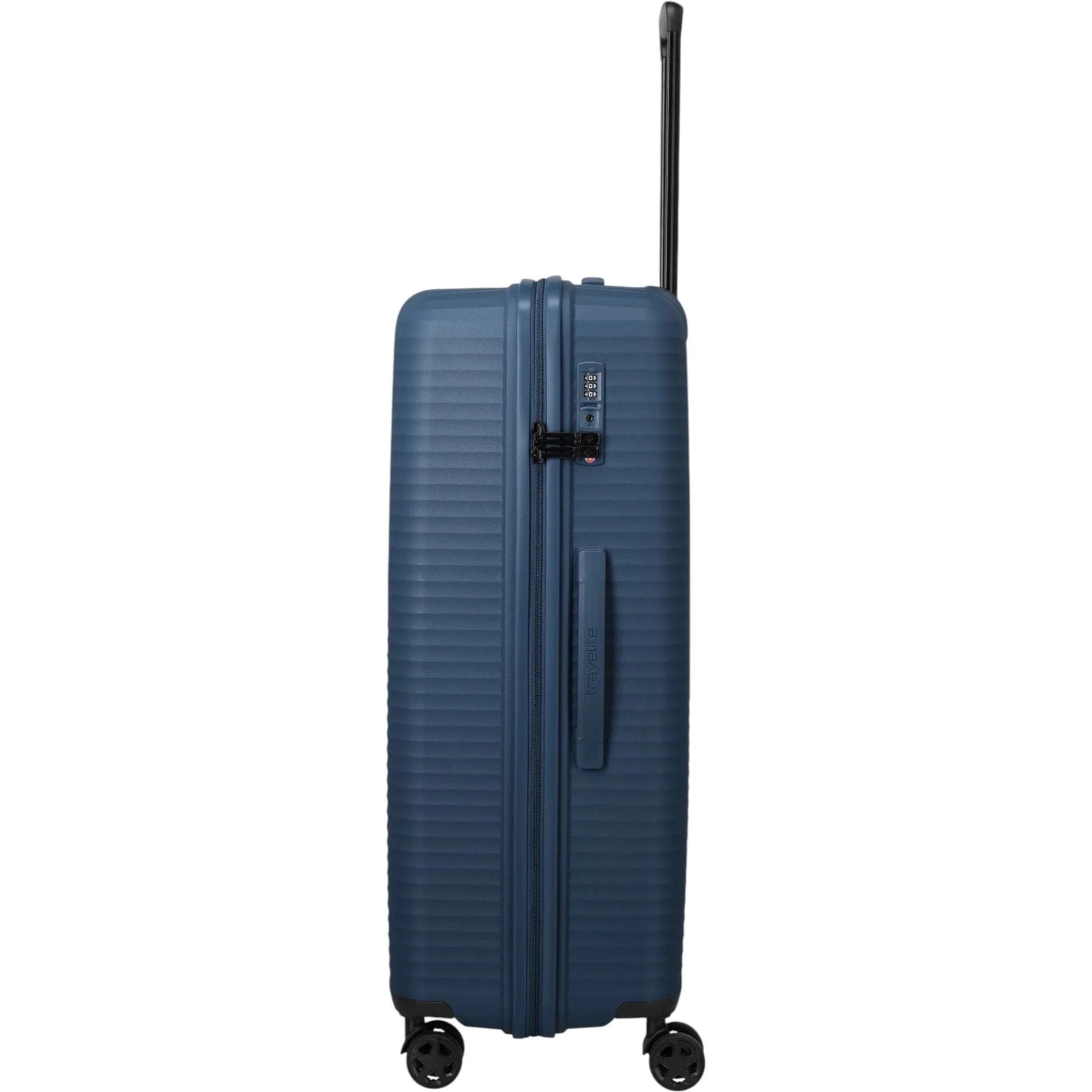 Travelite Air Stripe 4-Rollen-Koffer L 77 cm -Navy KOFFER-PLUS.COM
