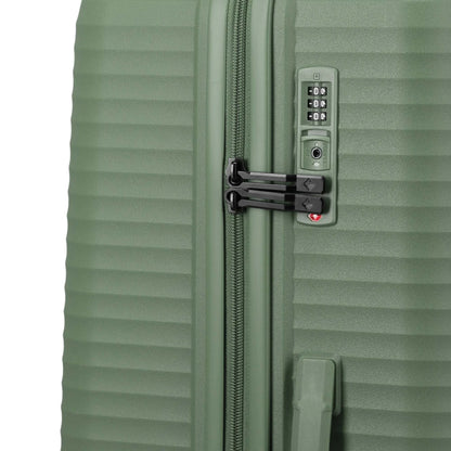 Travelite Air Stripe 4-Rollen-Koffer L 77 cm -Green KOFFER-PLUS.COM