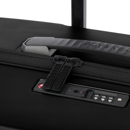 Travelite Millennium 4-Rollen-Kabinentrolley S 55 cm -Black KOFFER-PLUS.COM