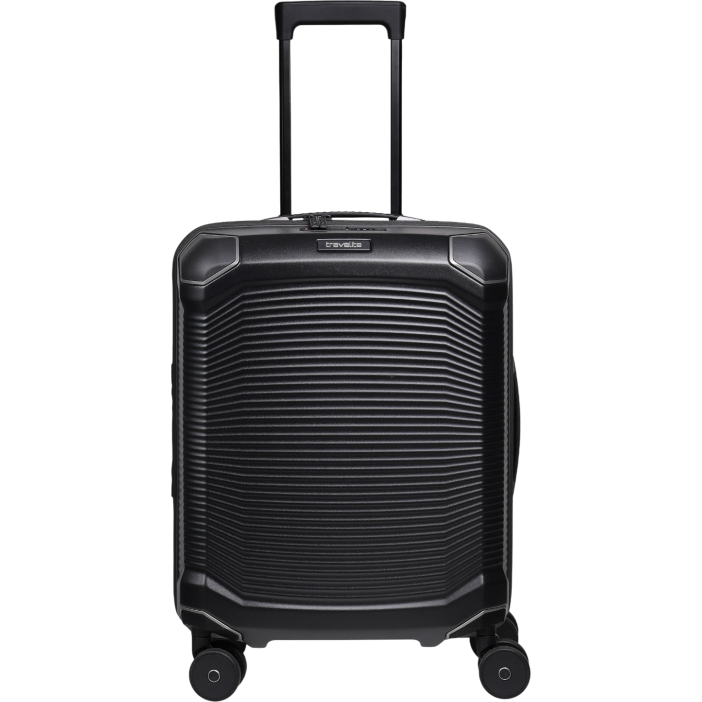 Travelite Millennium 4-Rollen-Kabinentrolley S 55 cm -Black KOFFER-PLUS.COM