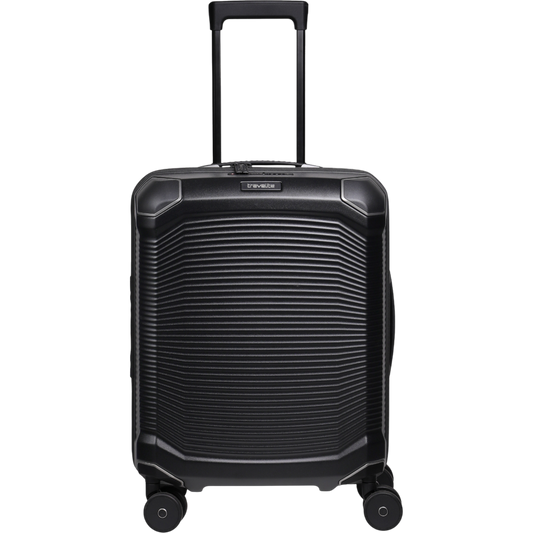 Travelite Millennium 4-Rollen-Kabinentrolley S 55 cm -Black KOFFER-PLUS.COM