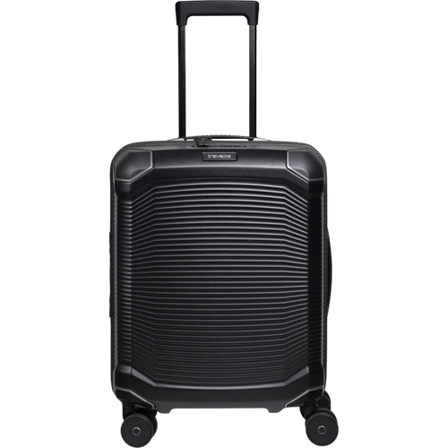 Travelite Millennium 4-Rollen-Kabinentrolley S 55 cm -Black