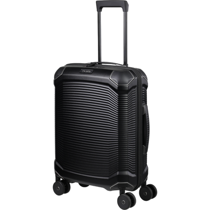 Travelite Millennium 4-Rollen-Kabinentrolley S 55 cm -Black KOFFER-PLUS.COM