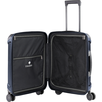 Travelite Millennium 4-Rollen-Kabinentrolley S 55 cm -Navy KOFFER-PLUS.COM
