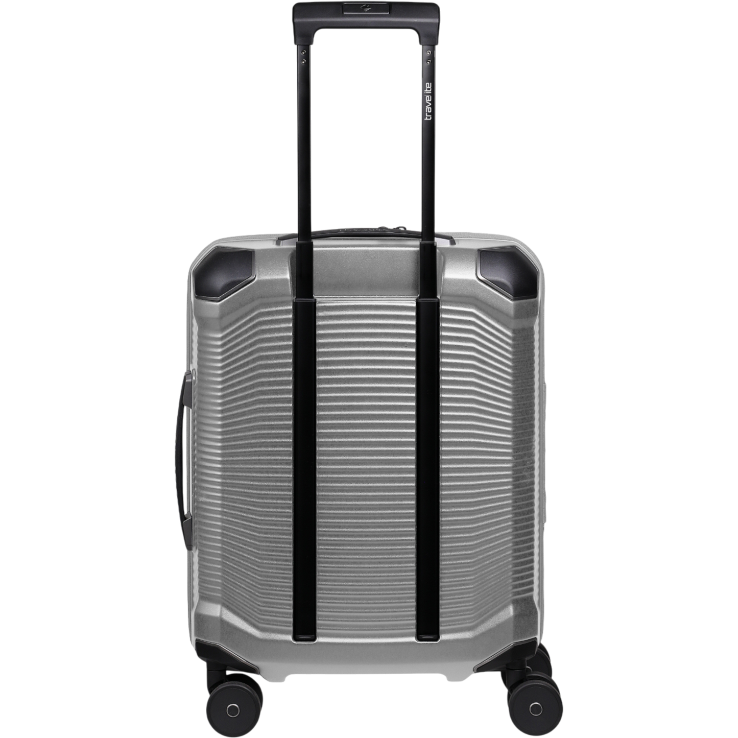 Travelite Millennium 4-Rollen-Kabinentrolley S 55 cm -Silver KOFFER-PLUS.COM