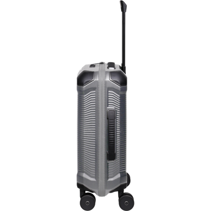 Travelite Millennium 4-Rollen-Kabinentrolley S 55 cm -Silver KOFFER-PLUS.COM