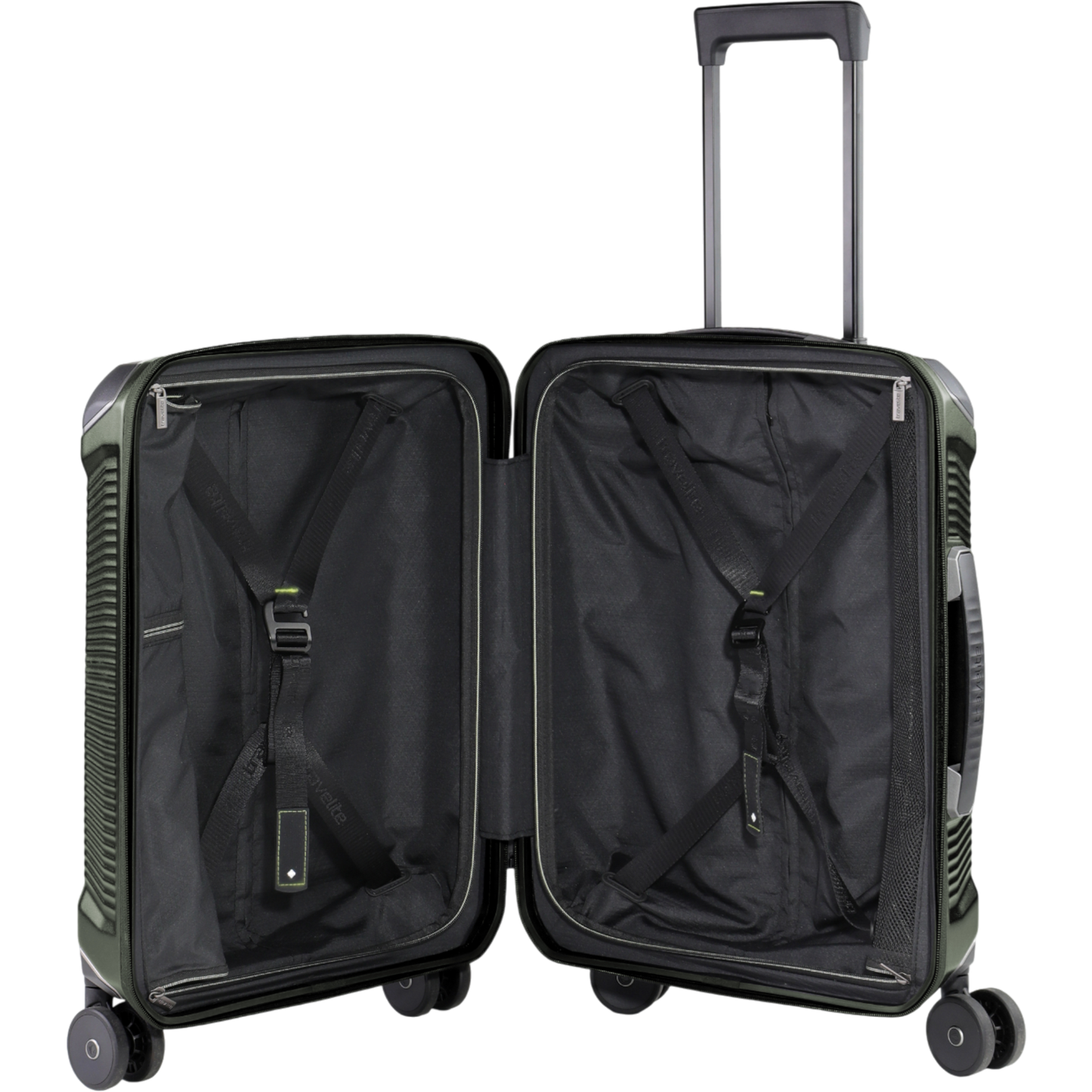 Travelite Millennium 4-Rollen-Kabinentrolley S 55 cm -Pine Green KOFFER-PLUS.COM