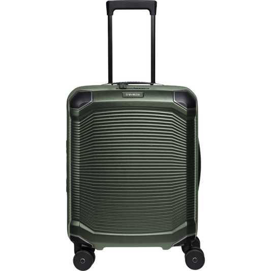 Travelite Millennium 4-Rollen-Kabinentrolley S 55 cm -Pine Green KOFFER-PLUS.COM