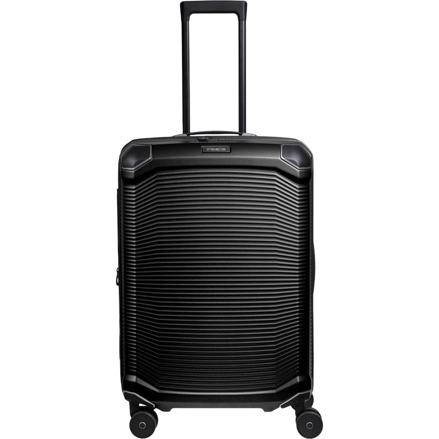 Travelite Millennium 4-Rollen-Koffer M 67 cm erw. -Black KOFFER-PLUS.COM