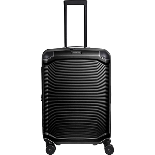 Travelite Millennium 4-Rollen-Koffer M 67 cm erw. -Black
