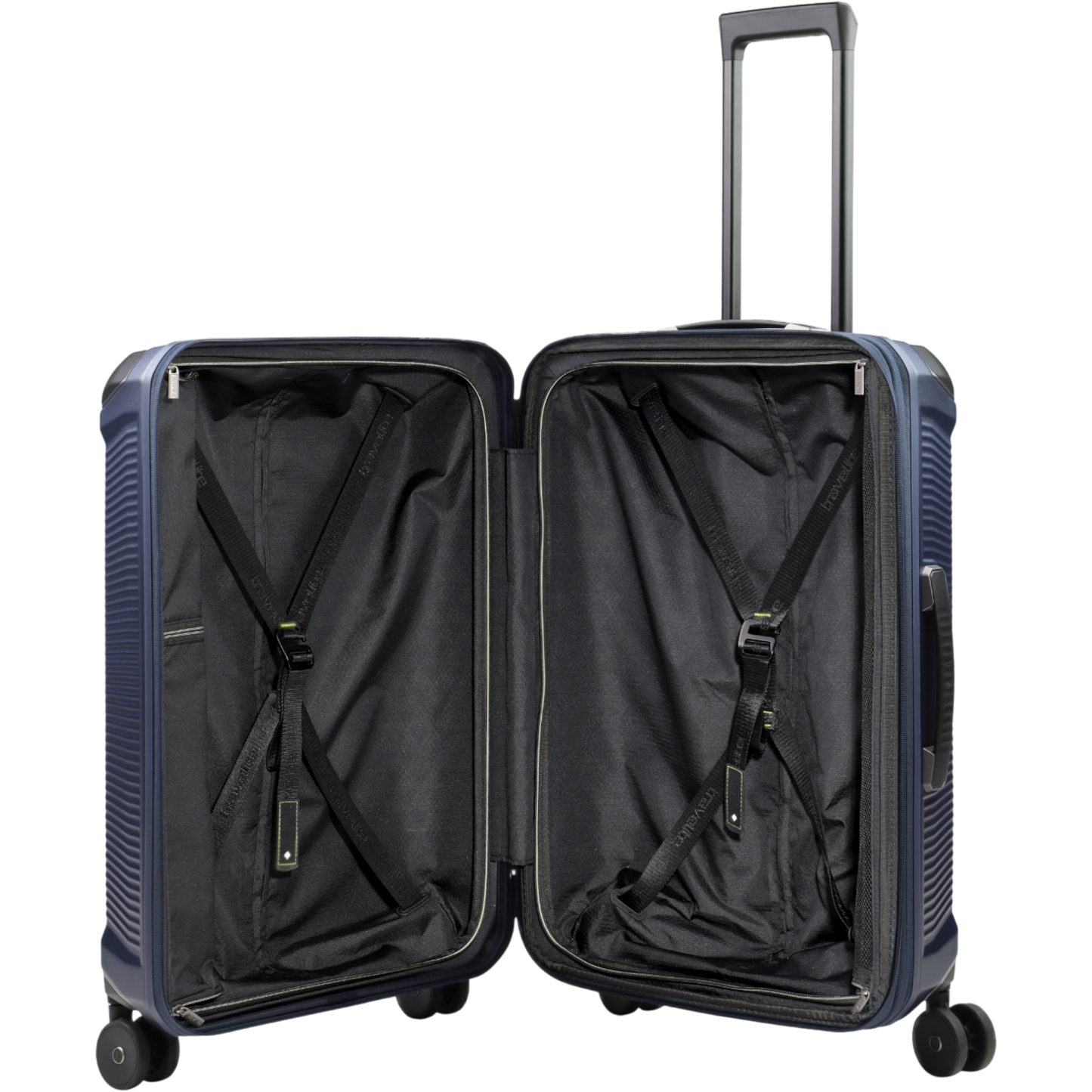 Travelite Millennium 4-Rollen-Koffer M 67 cm erw. -navy KOFFER-PLUS.COM