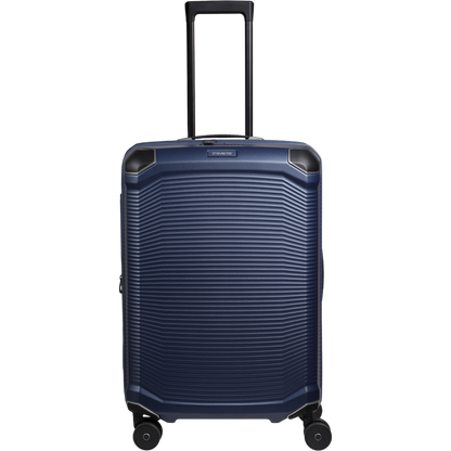 Travelite Millennium 4-Rollen-Koffer M 67 cm erw. -navy KOFFER-PLUS.COM