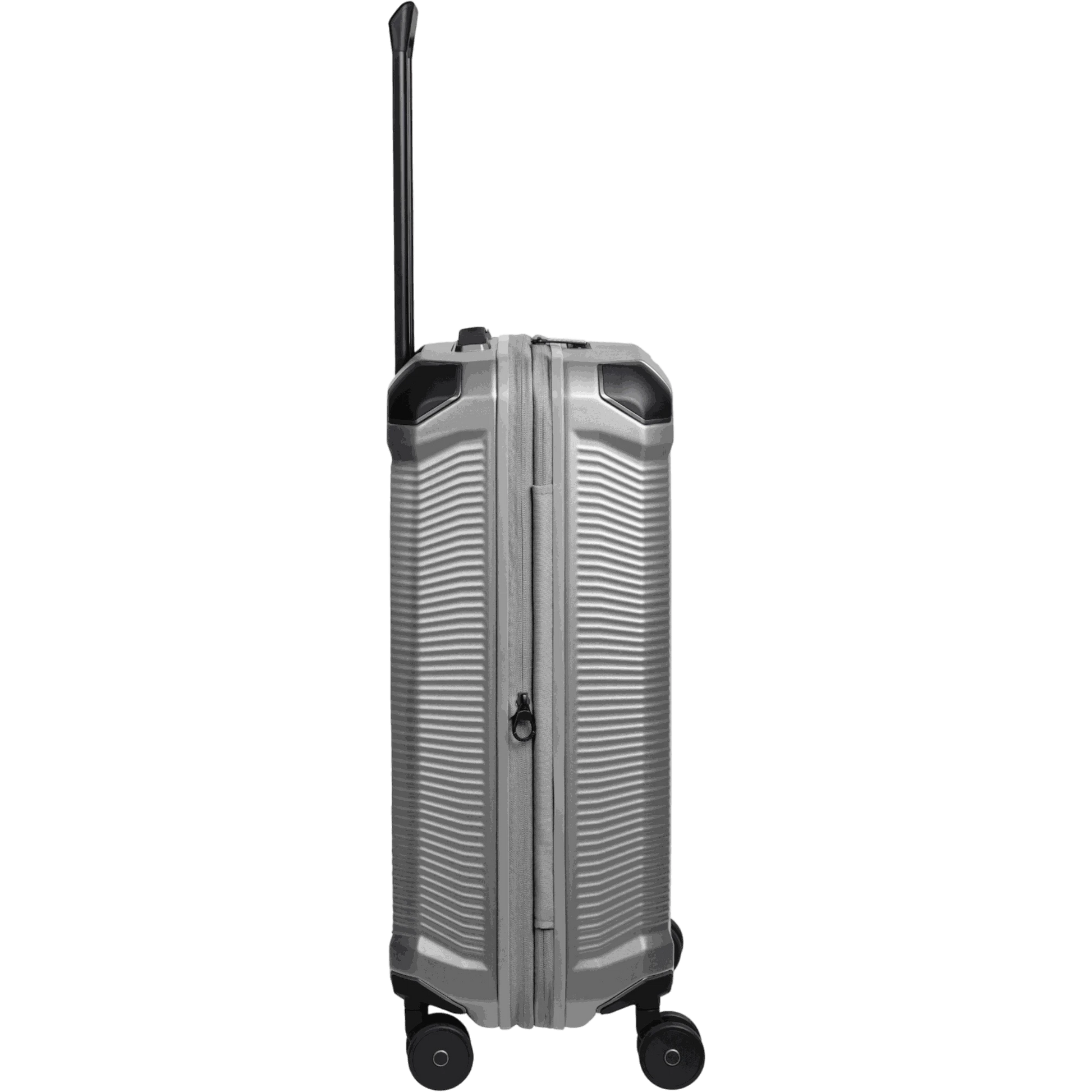 Travelite Millennium 4-Rollen-Koffer M 67 cm erw. -Silver KOFFER-PLUS.COM