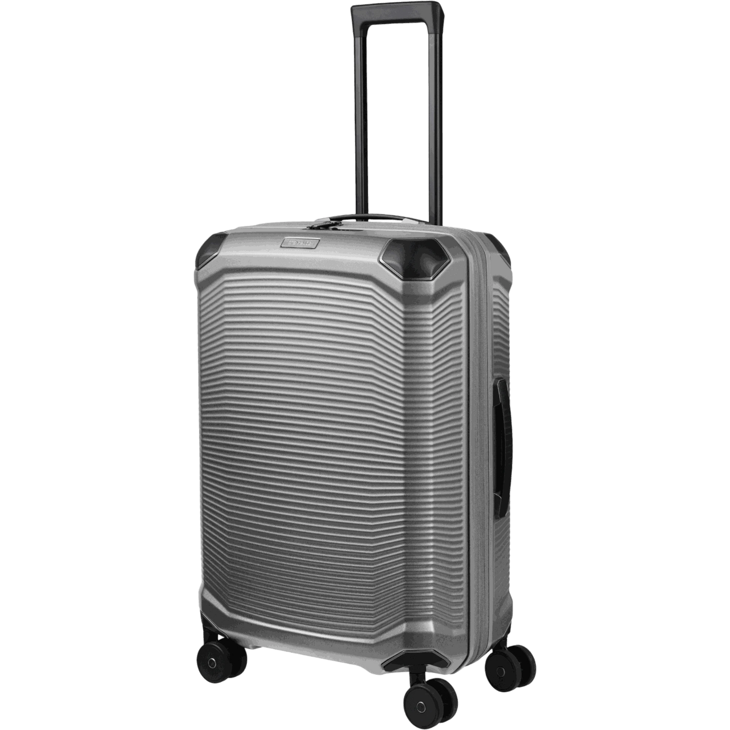 Travelite Millennium 4-Rollen-Koffer M 67 cm erw. -Silver KOFFER-PLUS.COM