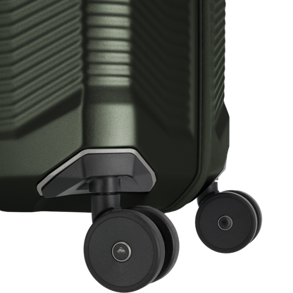 Travelite Millennium 4-Rollen-Koffer M 67 cm erw. -pine green KOFFER-PLUS.COM