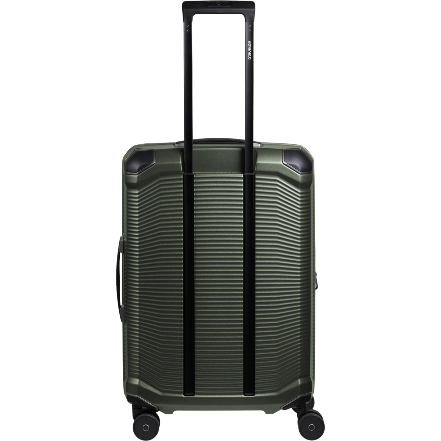 Travelite Millennium 4-Rollen-Koffer M 67 cm erw. -pine green KOFFER-PLUS.COM