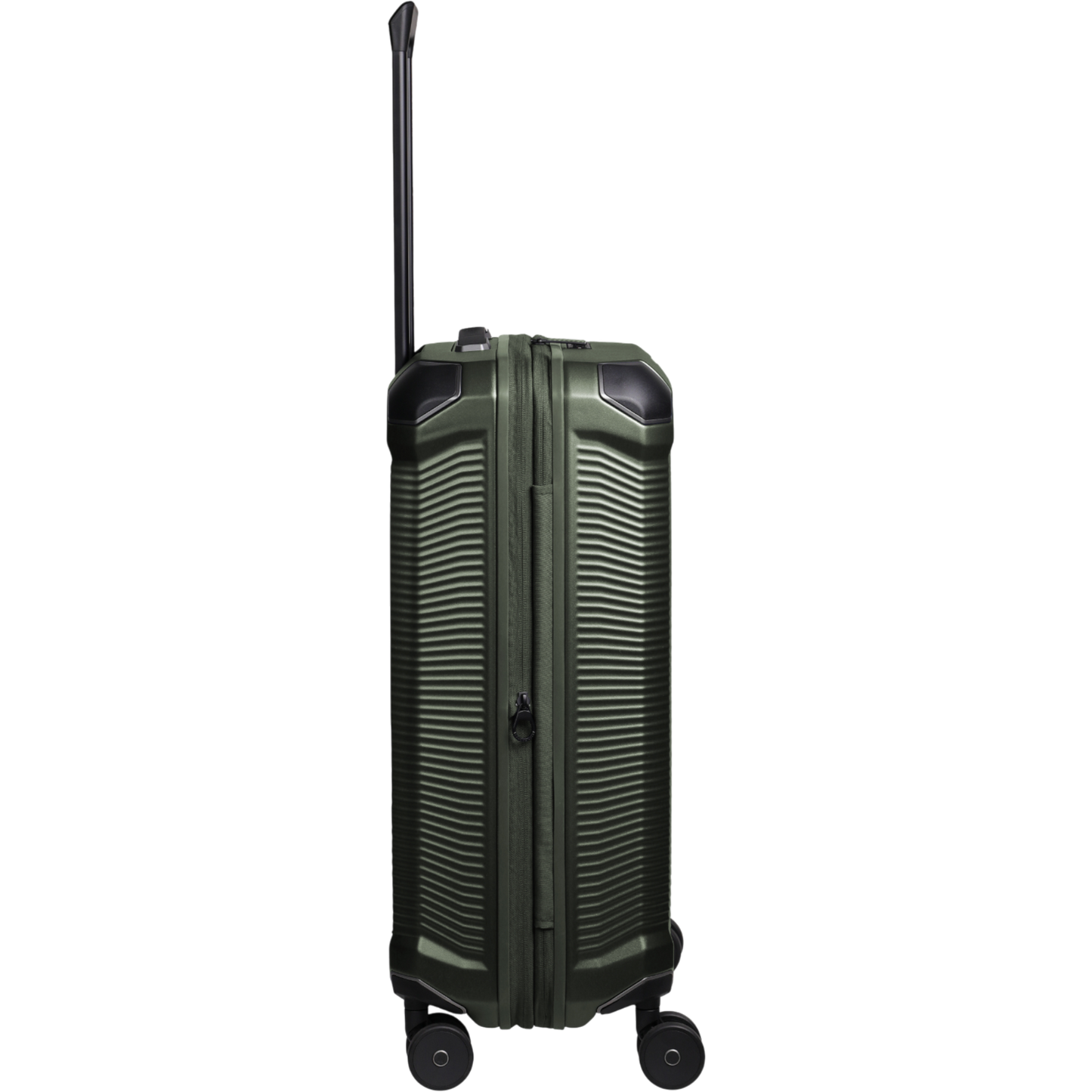 Travelite Millennium 4-Rollen-Koffer M 67 cm erw. -pine green KOFFER-PLUS.COM