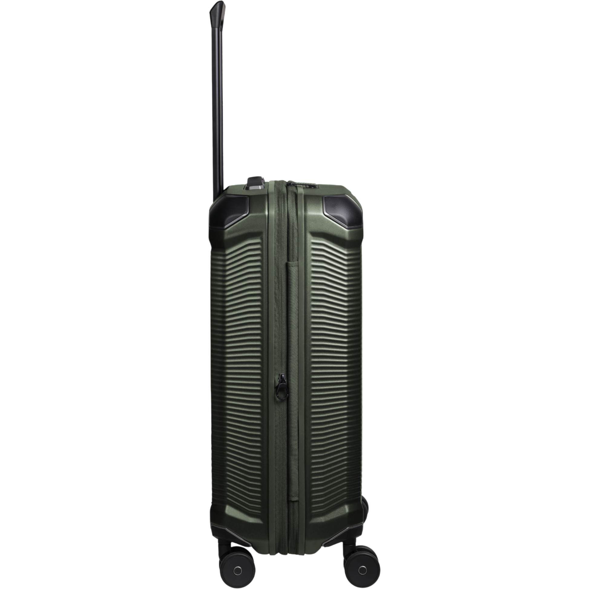 Travelite Millennium 4-Rollen-Koffer M 67 cm erw. -pine green KOFFER-PLUS.COM