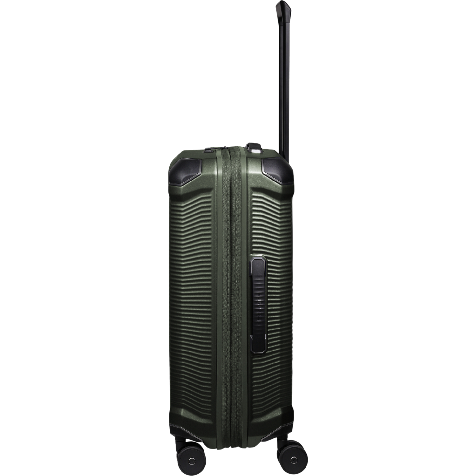 Travelite Millennium 4-Rollen-Koffer M 67 cm erw. -pine green KOFFER-PLUS.COM