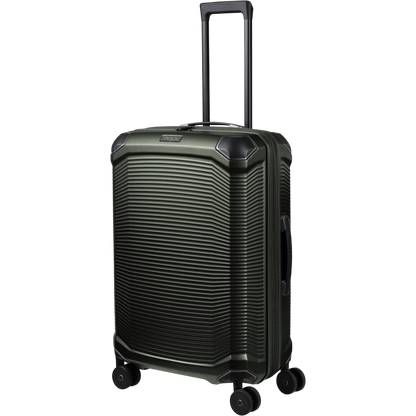 Travelite Millennium 4-Rollen-Koffer M 67 cm erw. -pine green KOFFER-PLUS.COM
