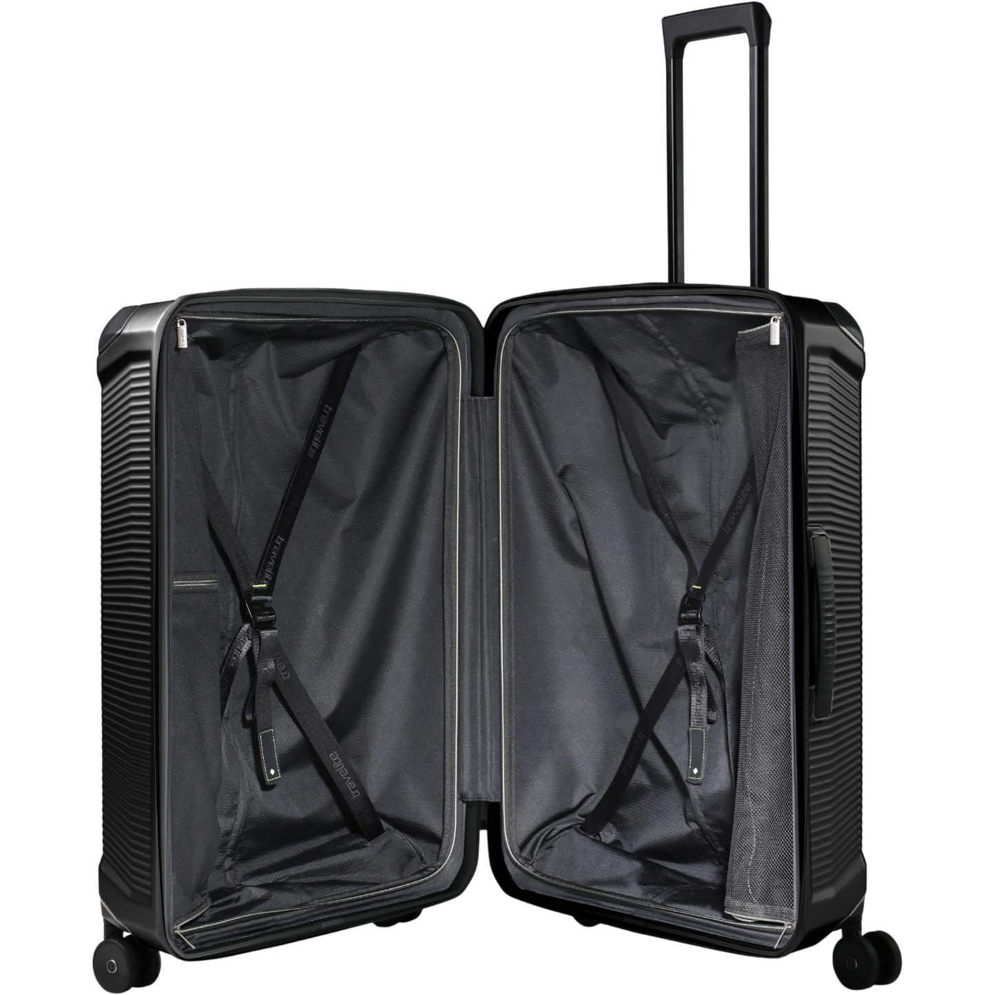Travelite Millennium 4-Rollen-Koffer L 76 cm -black KOFFER-PLUS.COM