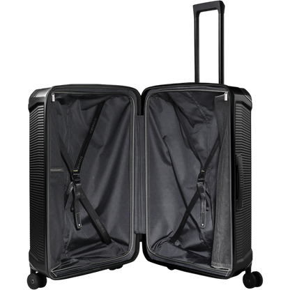 Travelite Millennium 4-Rollen-Koffer L 76 cm -black KOFFER-PLUS.COM