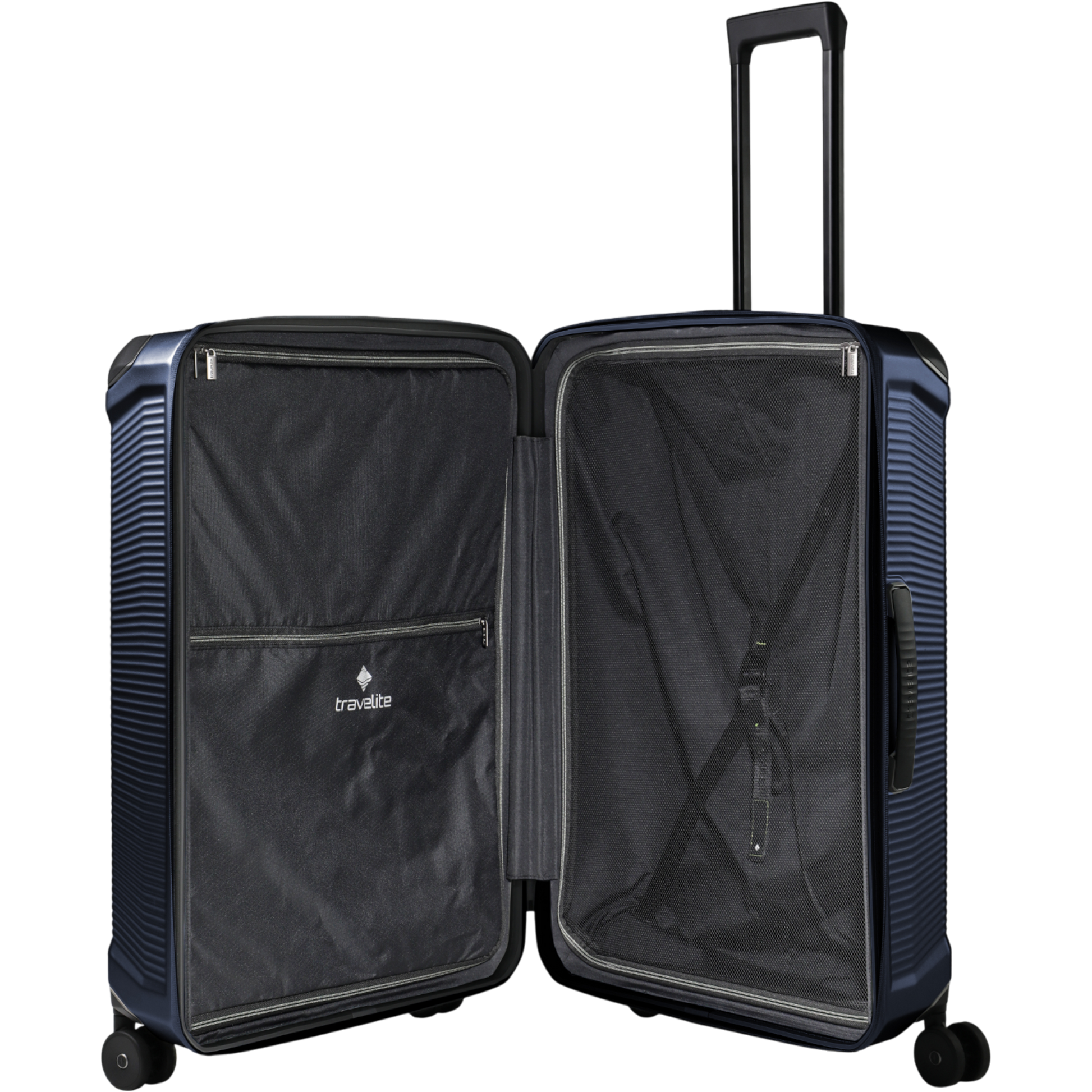 Travelite Millennium 4-Rollen-Koffer L 76 cm -navy KOFFER-PLUS.COM