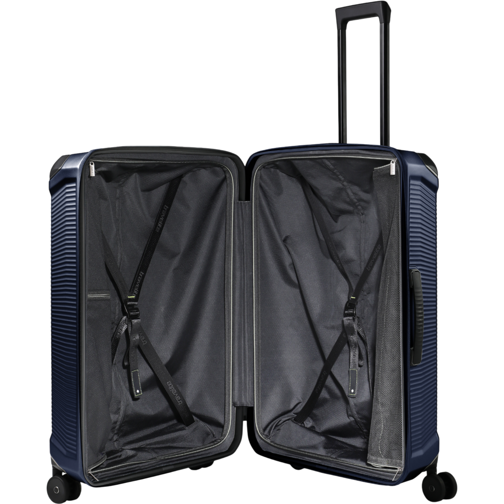 Travelite Millennium 4-Rollen-Koffer L 76 cm -navy KOFFER-PLUS.COM